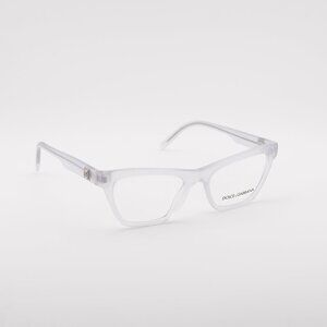 Dolce & Gabbana DG3359 3420 Eyeglasses Cat Eye Opal Crystal 53mm Frame